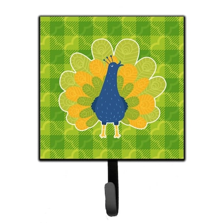 Carolines Treasures Pretty Peacock Leash or Key Holder BB6770SH4